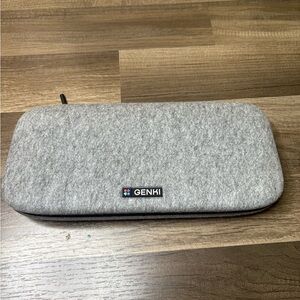 Genki Gray Hard Shell Padded Carrying Case with Partitions for Nintendo Switch